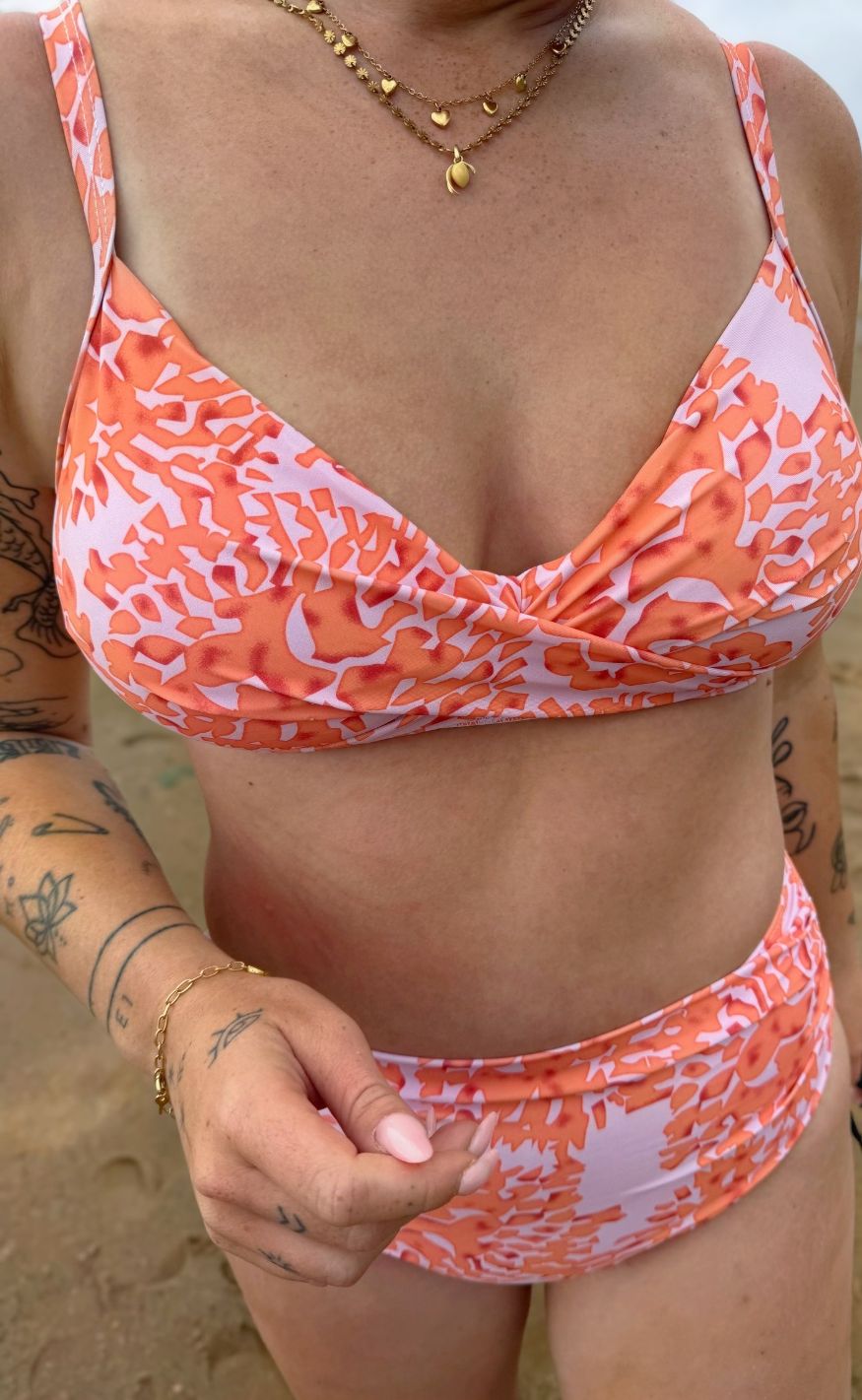 Unica Copenhagen Bikinitruse - Hailey - Orange Dream