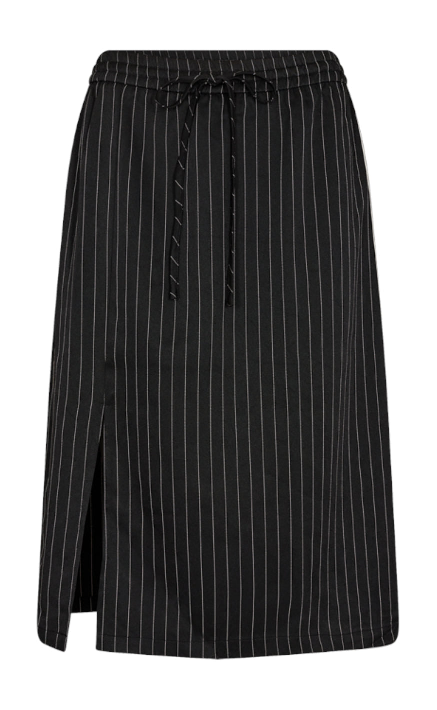 Freequent Skjørt - Lovin - Black W. Off-White