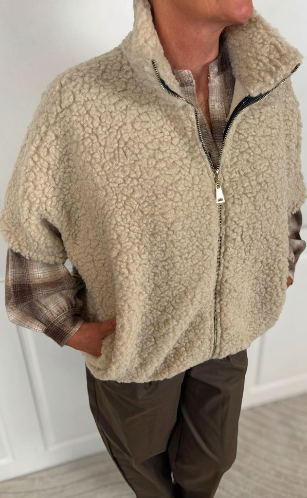 Marta Du Chateau Vest - Johanna - Beige