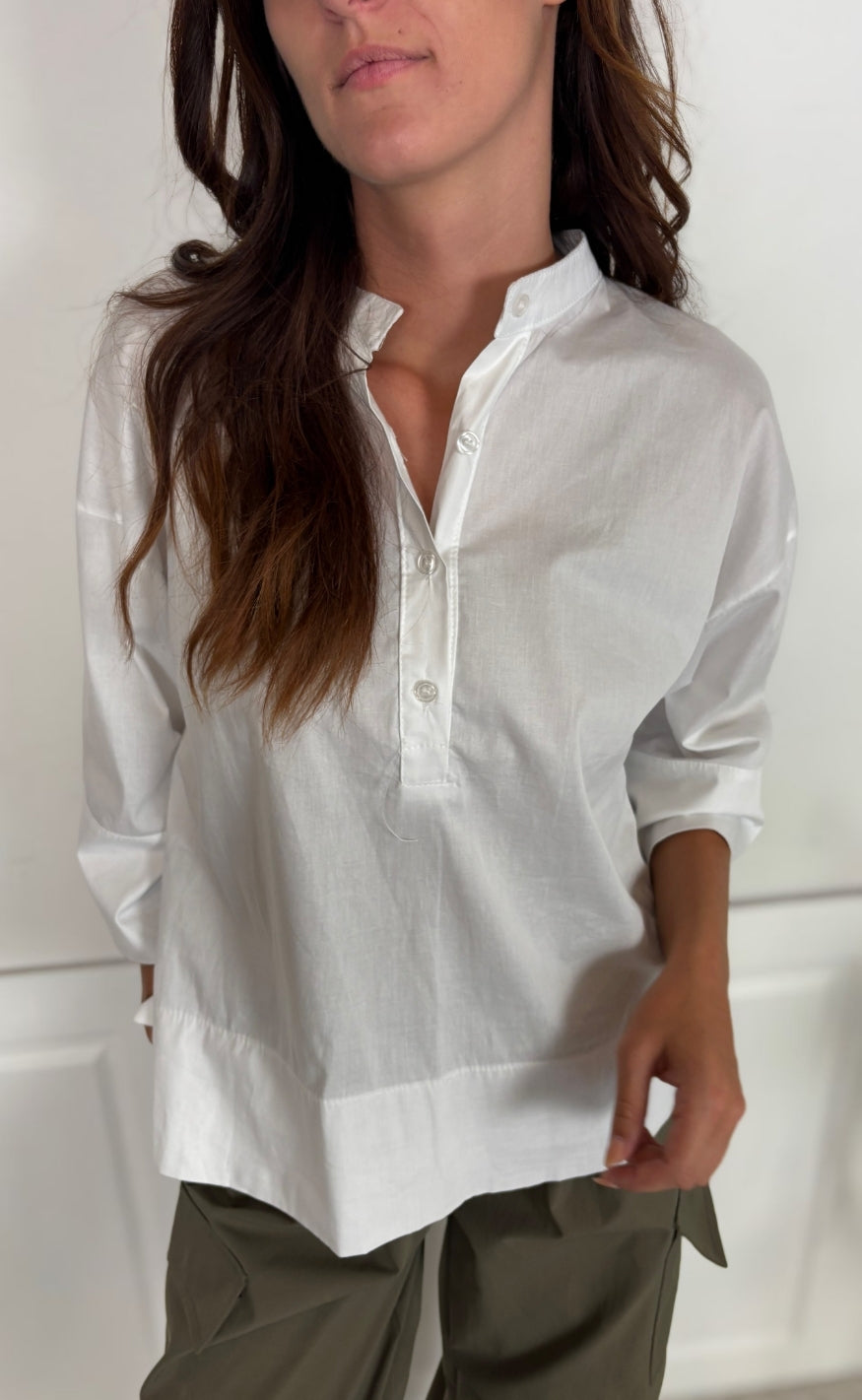 Marta Du Chateau Bluse - Ginger - White