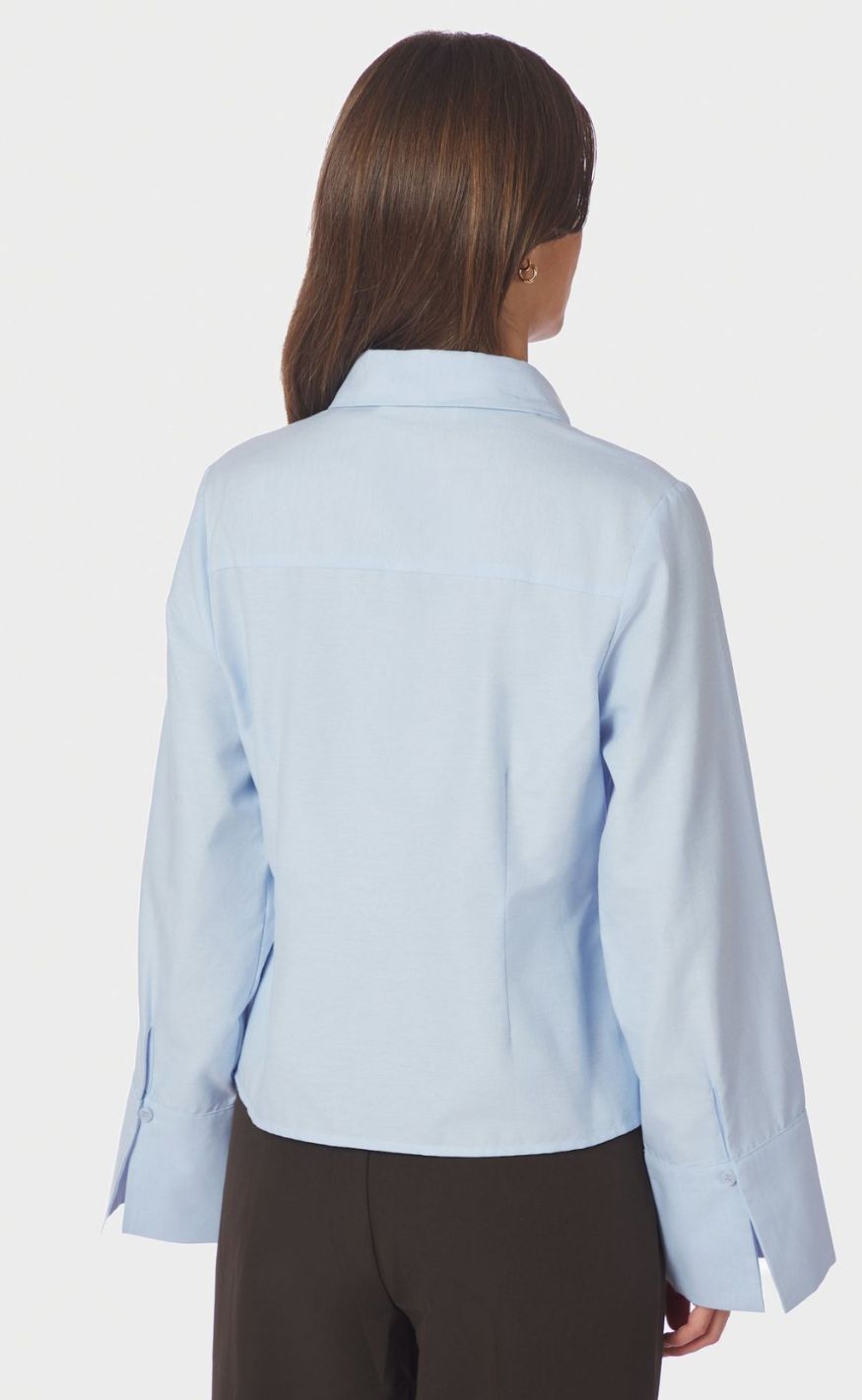 Neo Noir Skjorte - Rosa Oxford - Light Blue