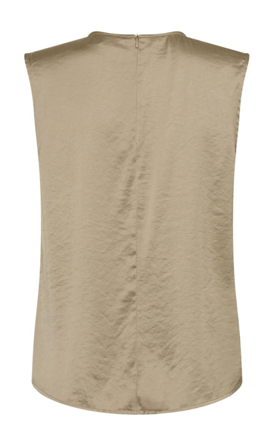 Freequent Topp - Dove - Silver Mink