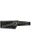 Tim & Simonsen Belte - Elle Wide Stud - Black/Silver