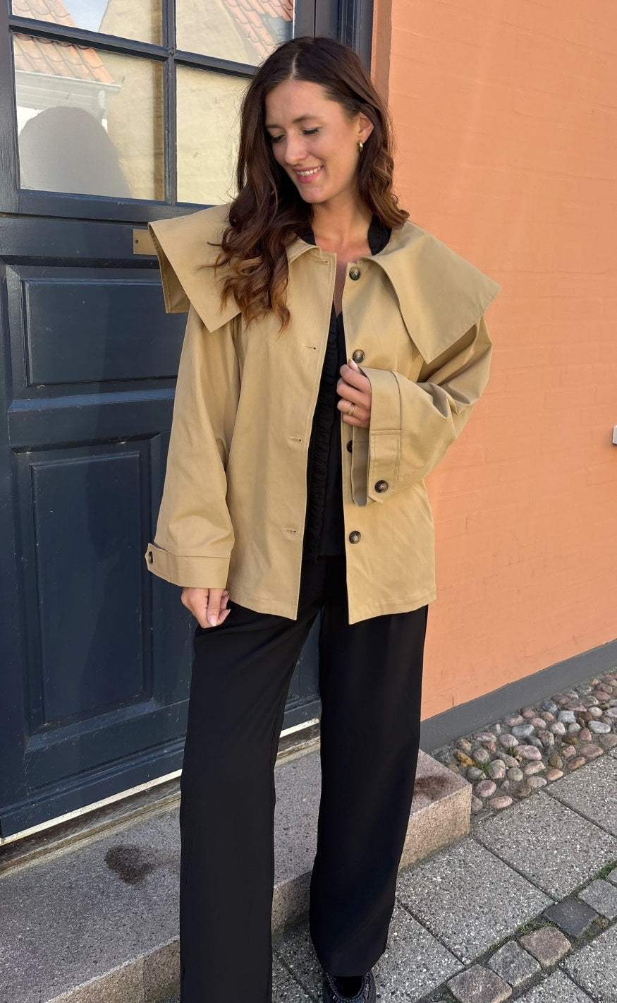 Say INA Copenhagen Trenchcoat - Florence - Camel
