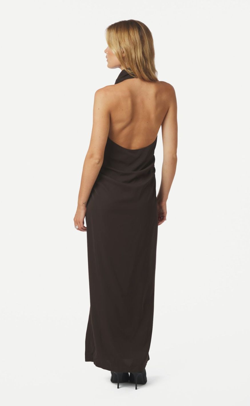 Neo Noir Kjole - Dunie - Dark Brown