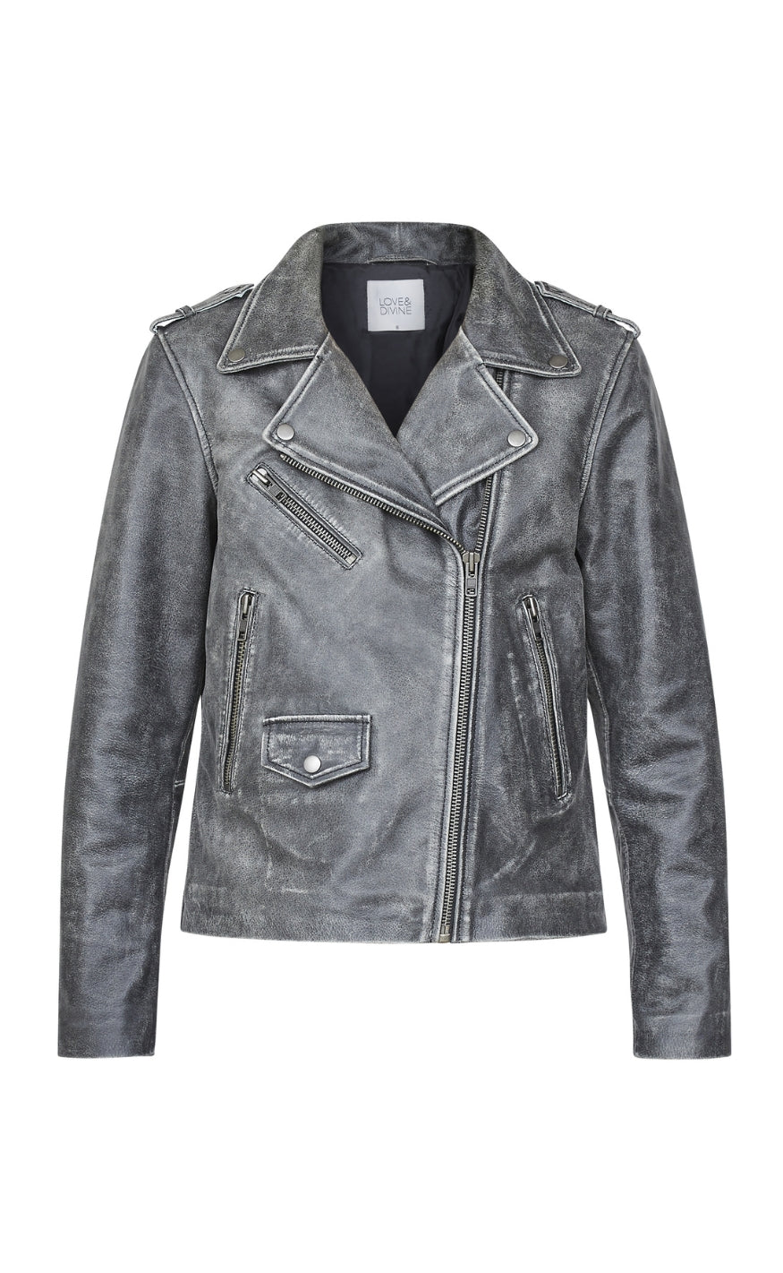 Love & Divine Jakke - Love1082 - Black/Washed