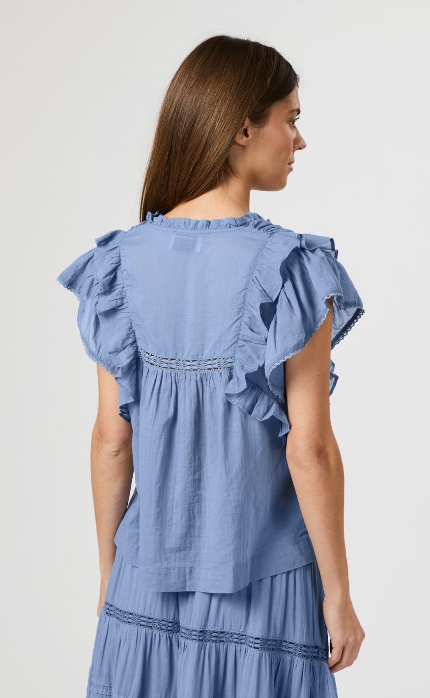 Neo Noir Topp - Jayla - Smoke Blue