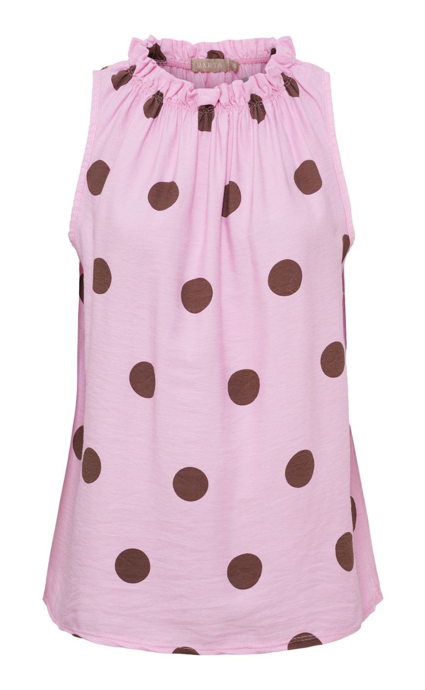 Marta Du Chateau Topp - Lucina - Pink