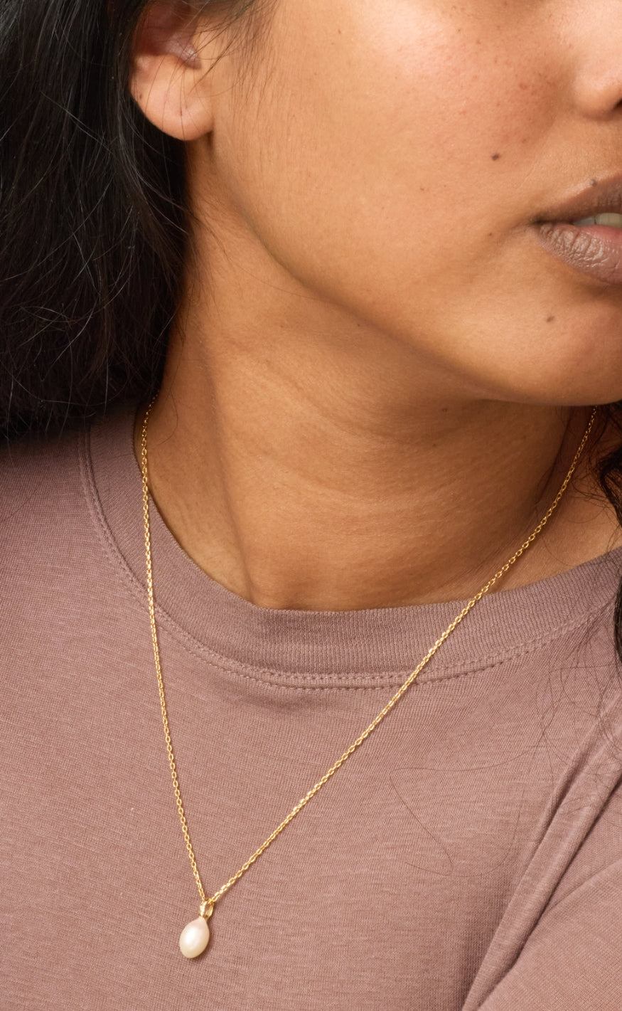 ENAMEL Copenhagen Halskjede - Significant - Pearl