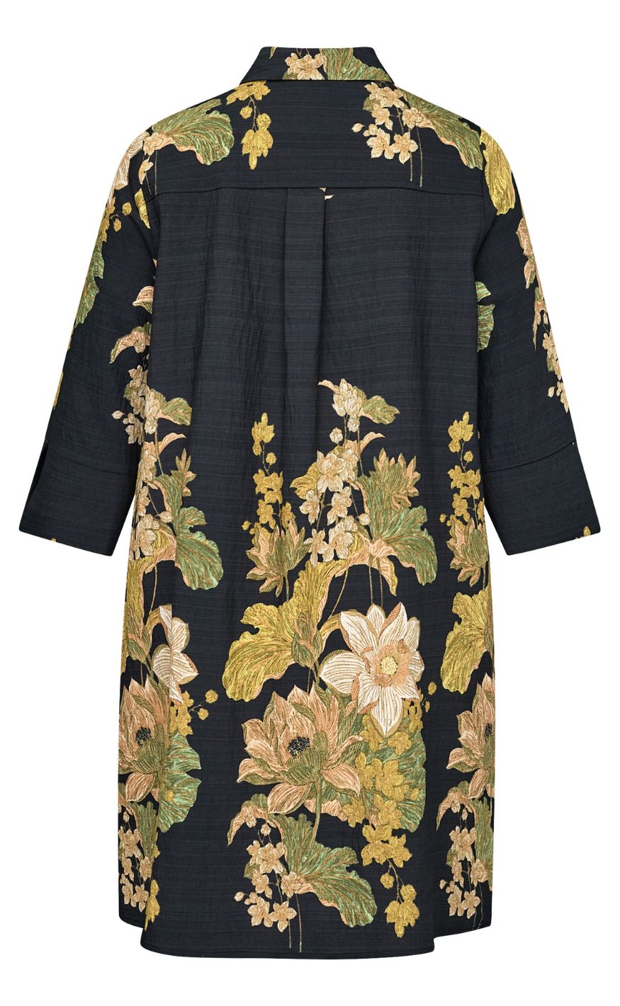 Love & Divine Kjole - Love441-43 - Black Paisley
