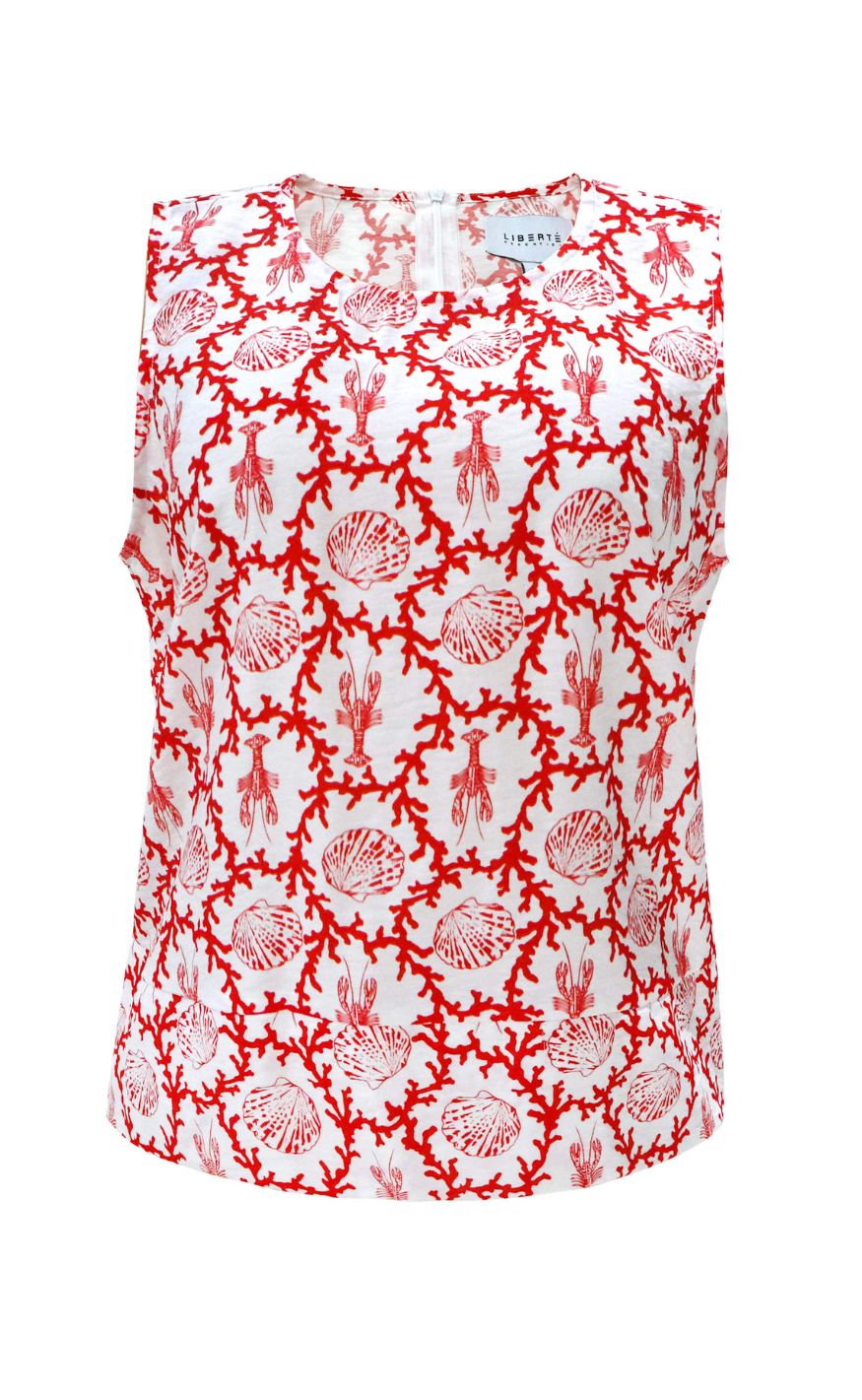 Liberté Topp - Lobbi - Lobster Red