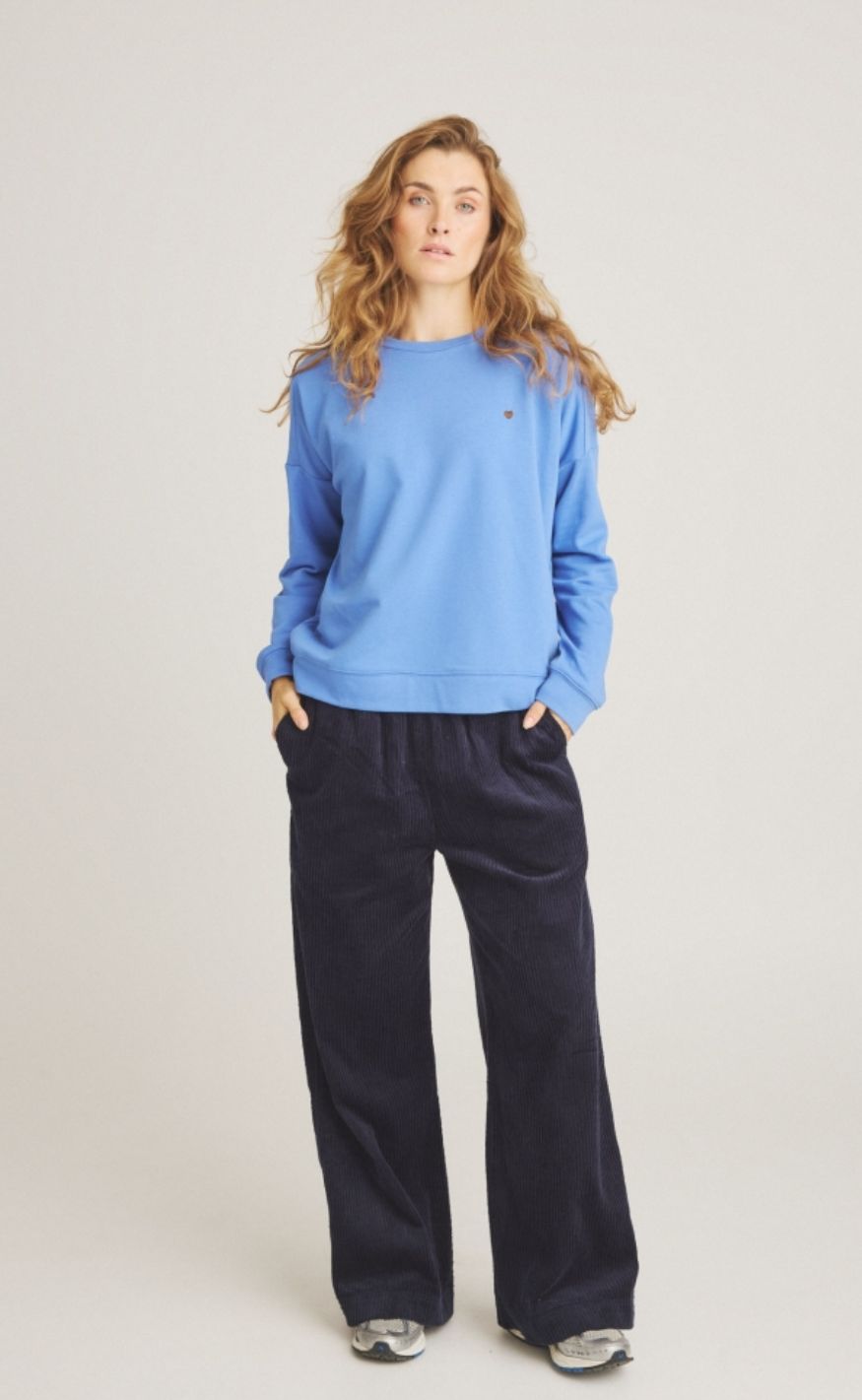 Luxzuz Sweat - Jeanie - Hydrangea