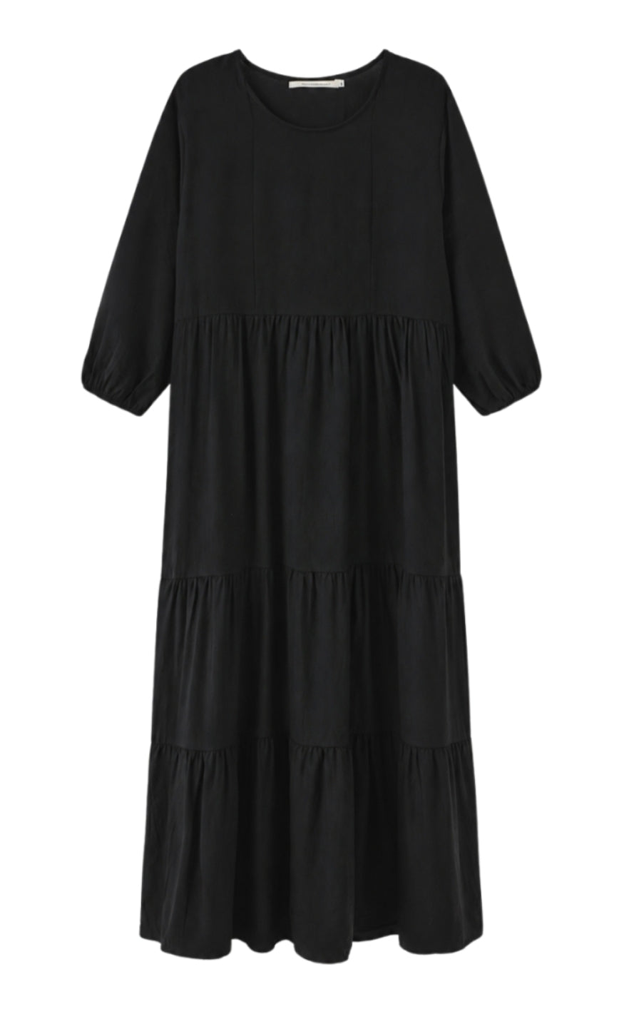 Luxzuz Kjole - Warla - Black