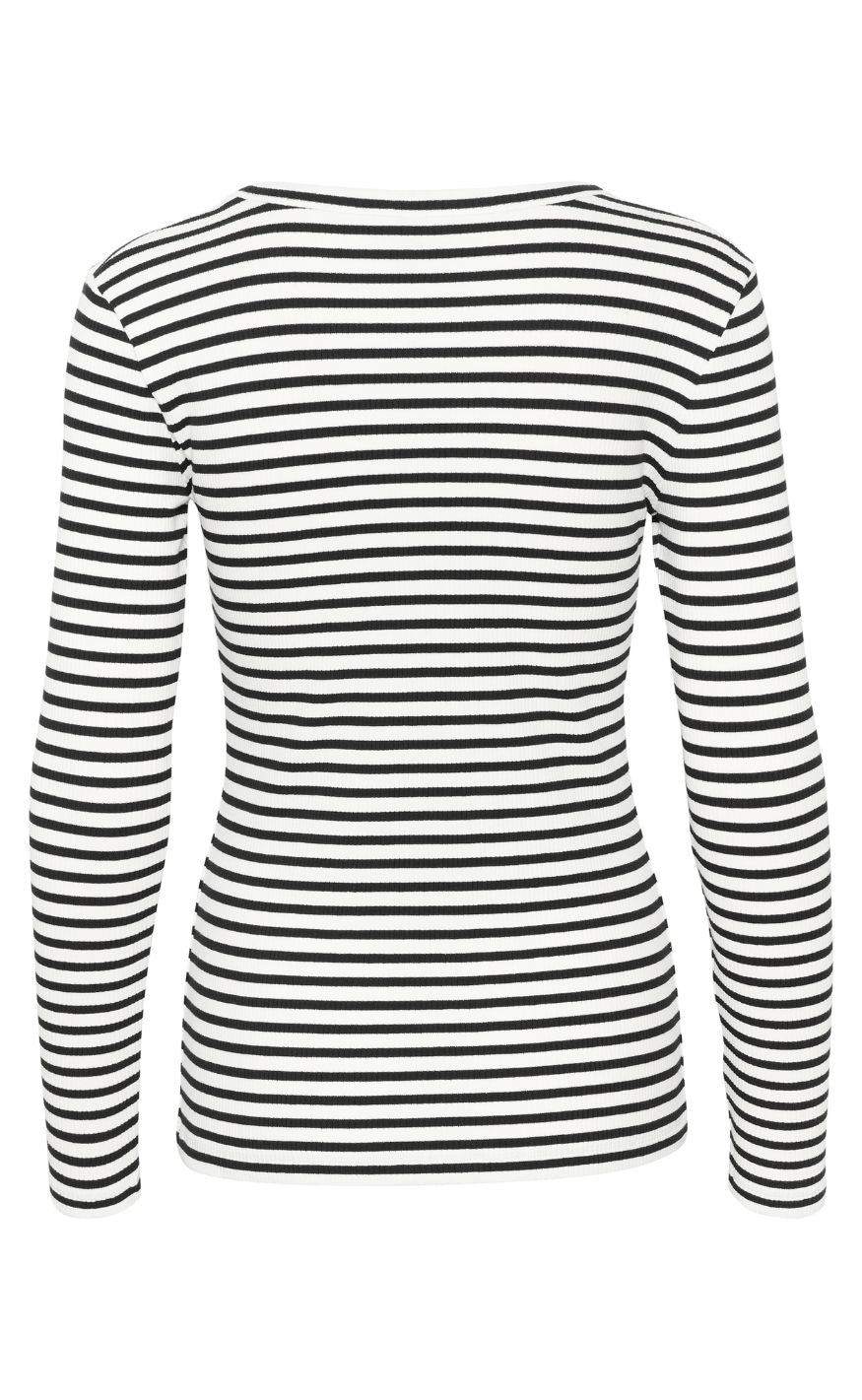 Culture T-shirt - Dolly - Black/White Stripe