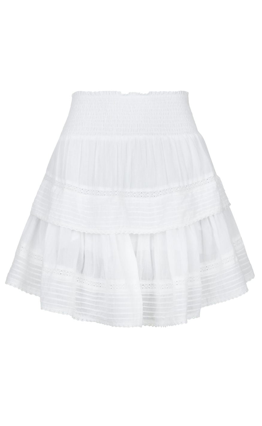 Neo Noir Skjørt - Kenia S Voile - White
