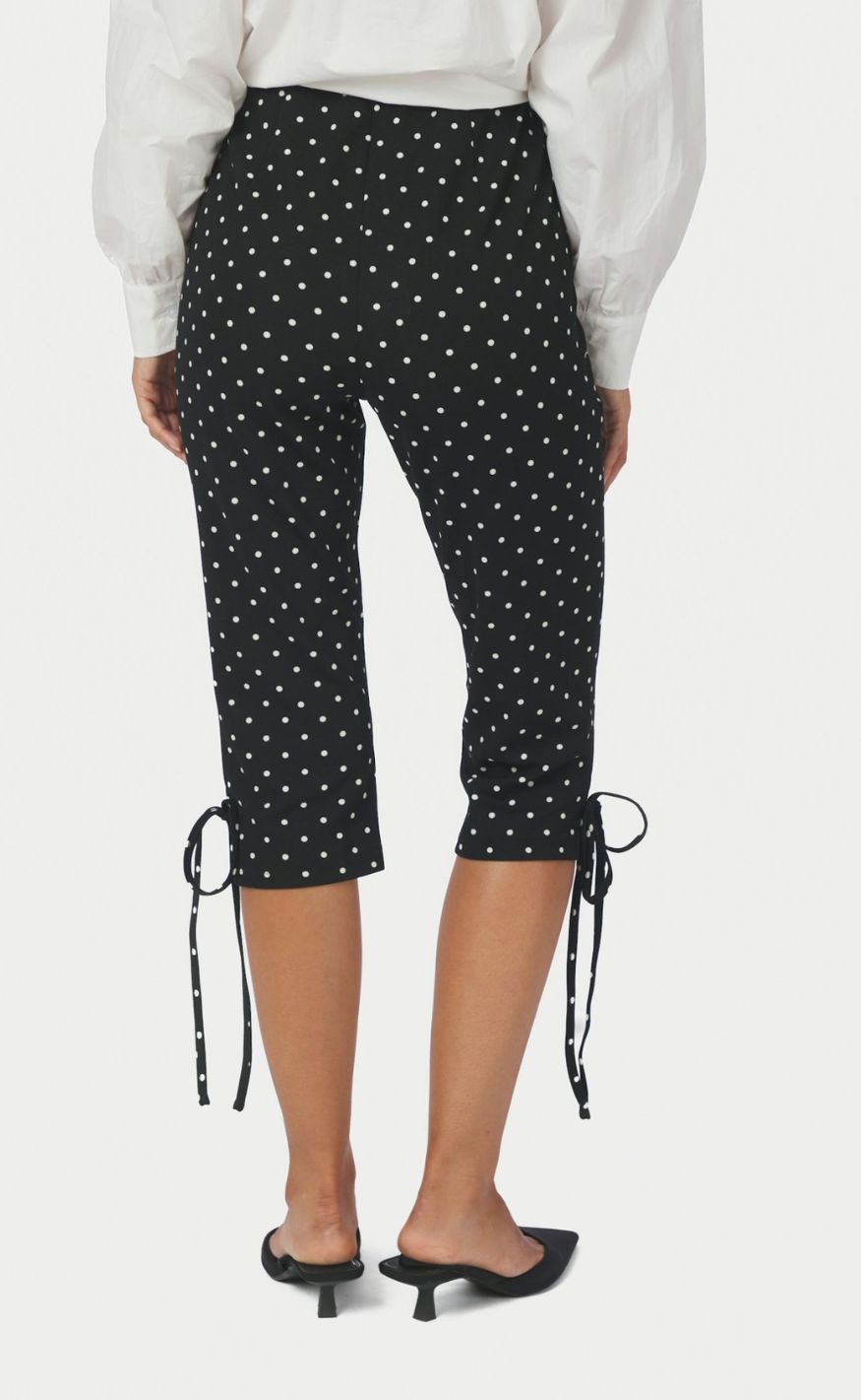 Neo Noir Bukser - Juan Dot Capri - Black