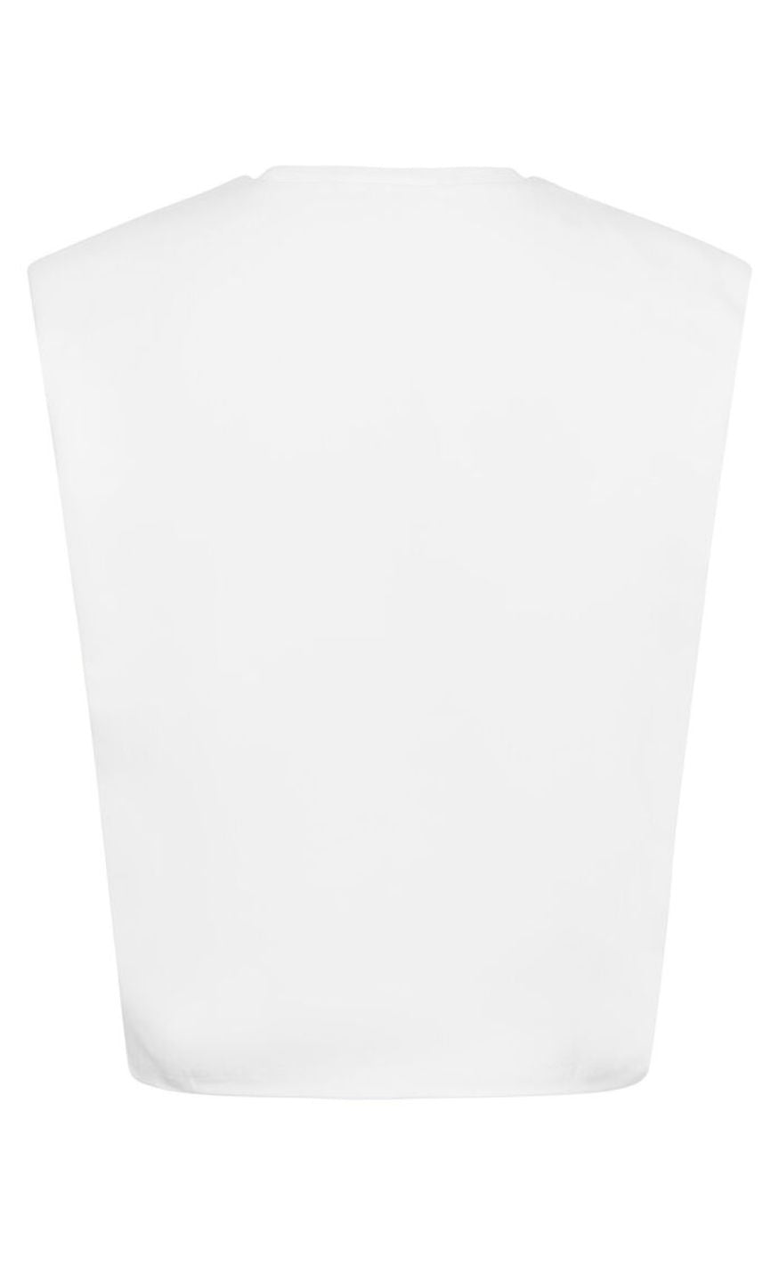 Gestuz T-shirt - Kathrin - Bright White