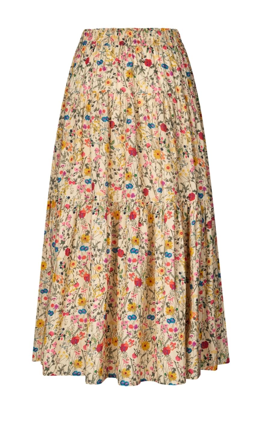 Lollys Laundry Skjørt - SunsetLL Maxi - Flower Print