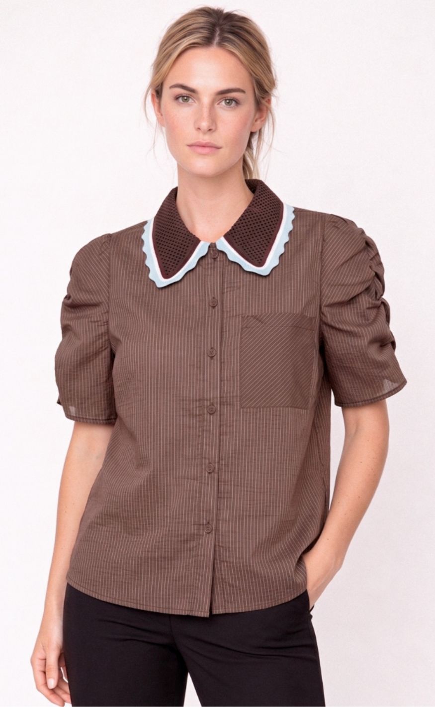 Gossia Bluse - Ally - Brown
