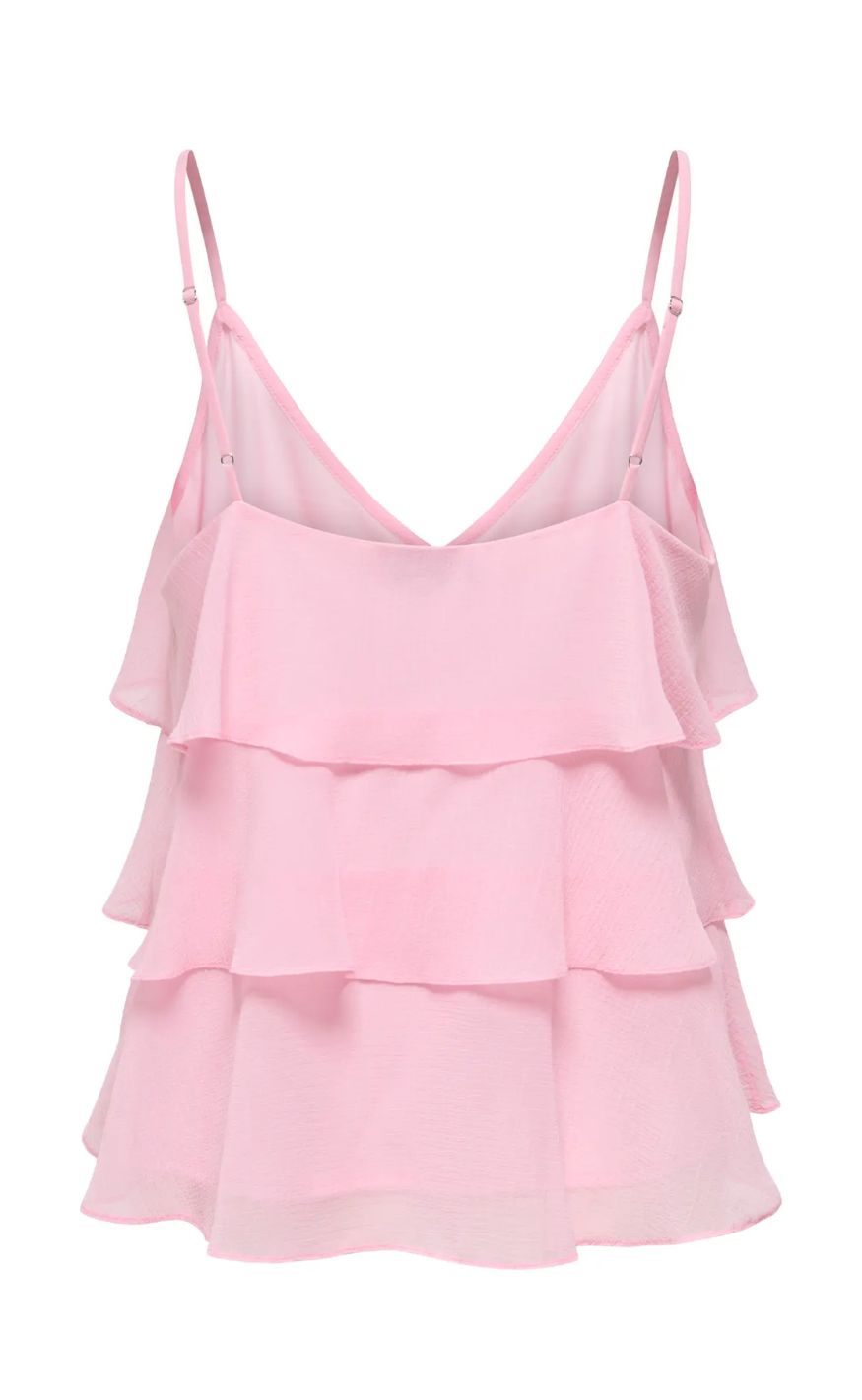 ONLY Topp - Linn Life - Romance Rose