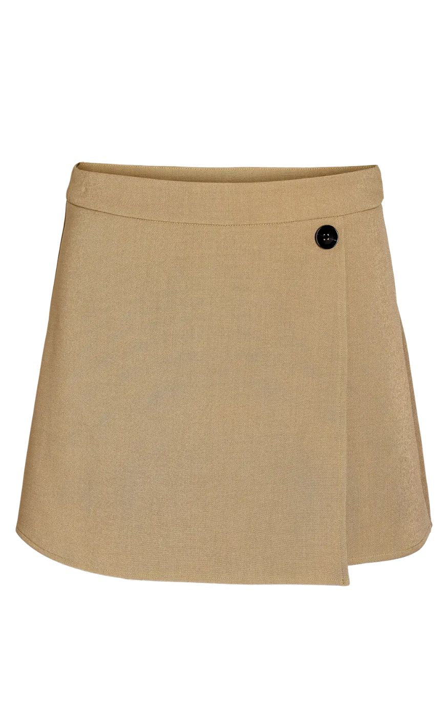 Noisy May Skjørt - Monna Mw Tailored Overlay - Fossil