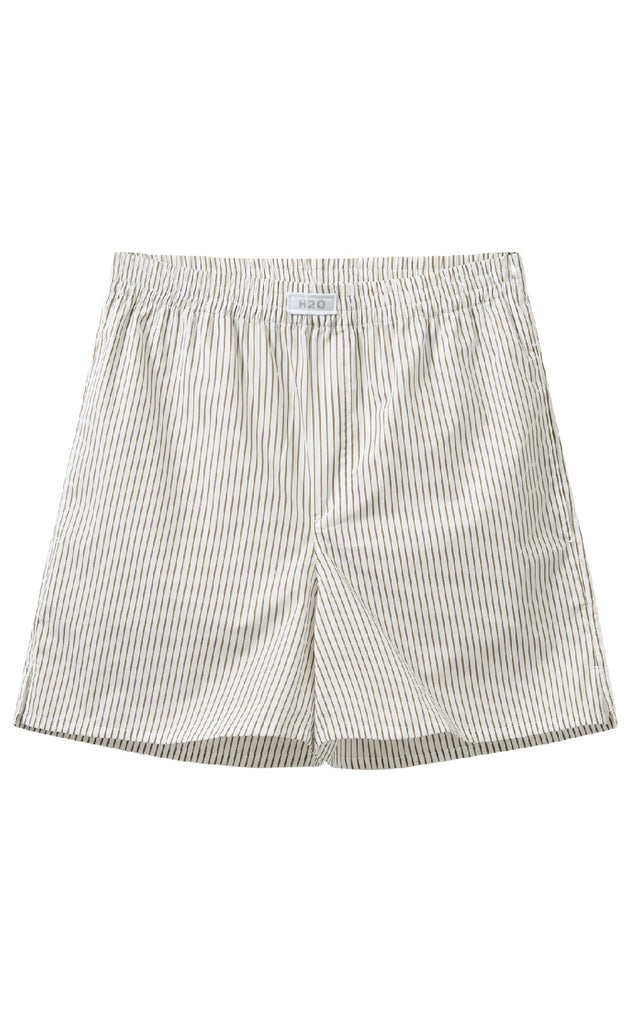 H2O Shorts - Rønne Essential - White/Brown