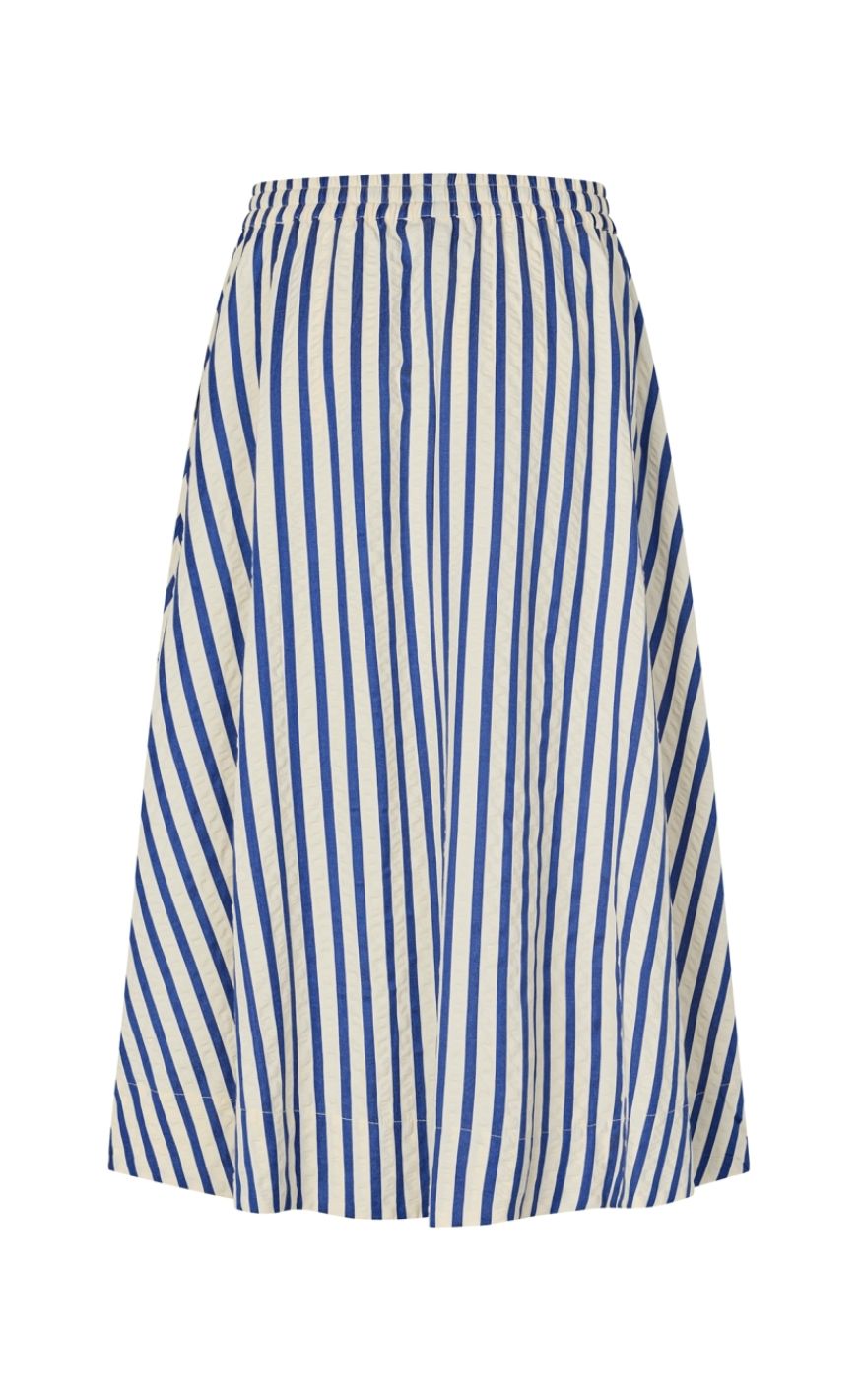Lollys Laundry Skjørt - BristolLL Midi - Blue