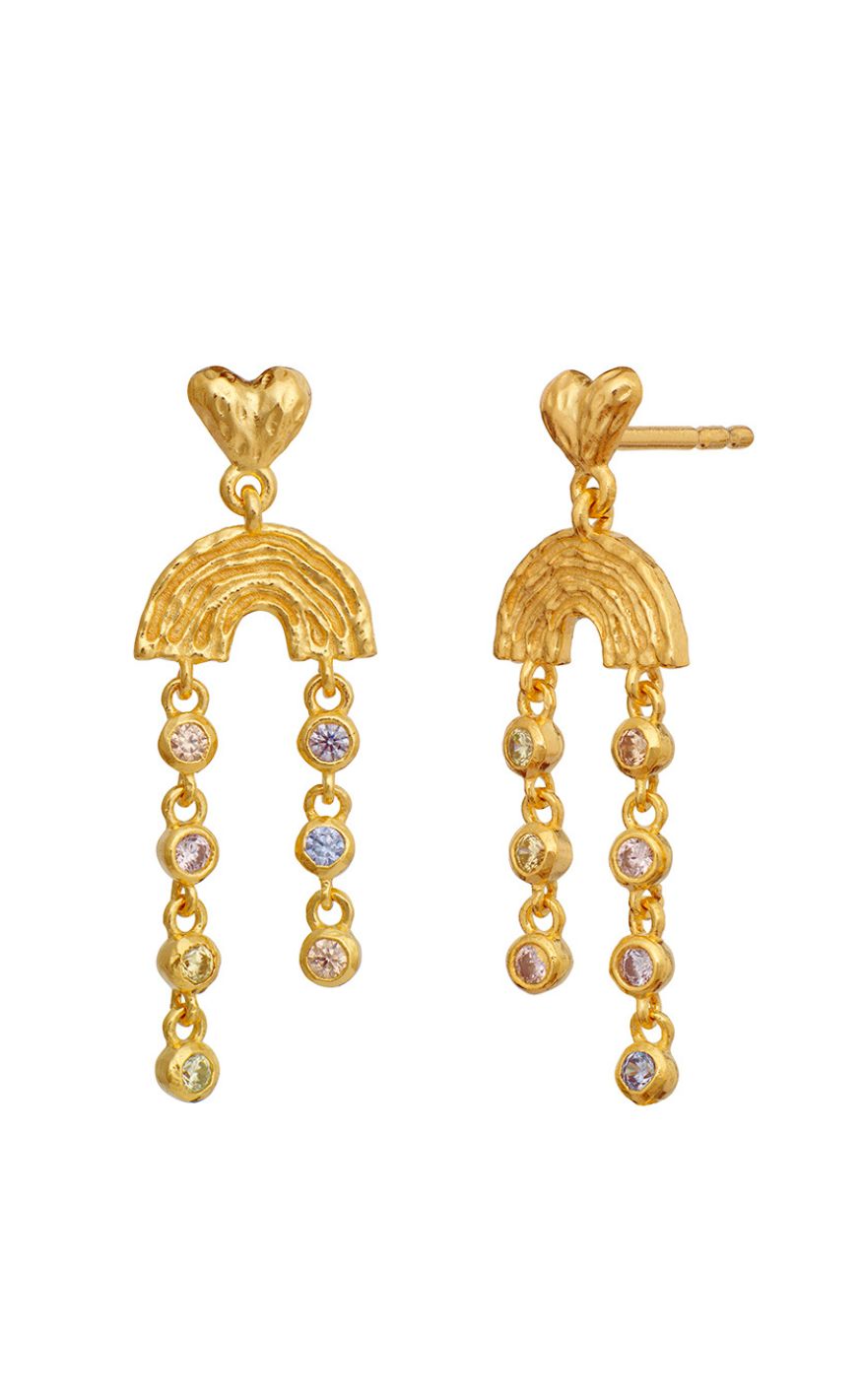 Maanesten Øreringer - Zenia - Gold Colour