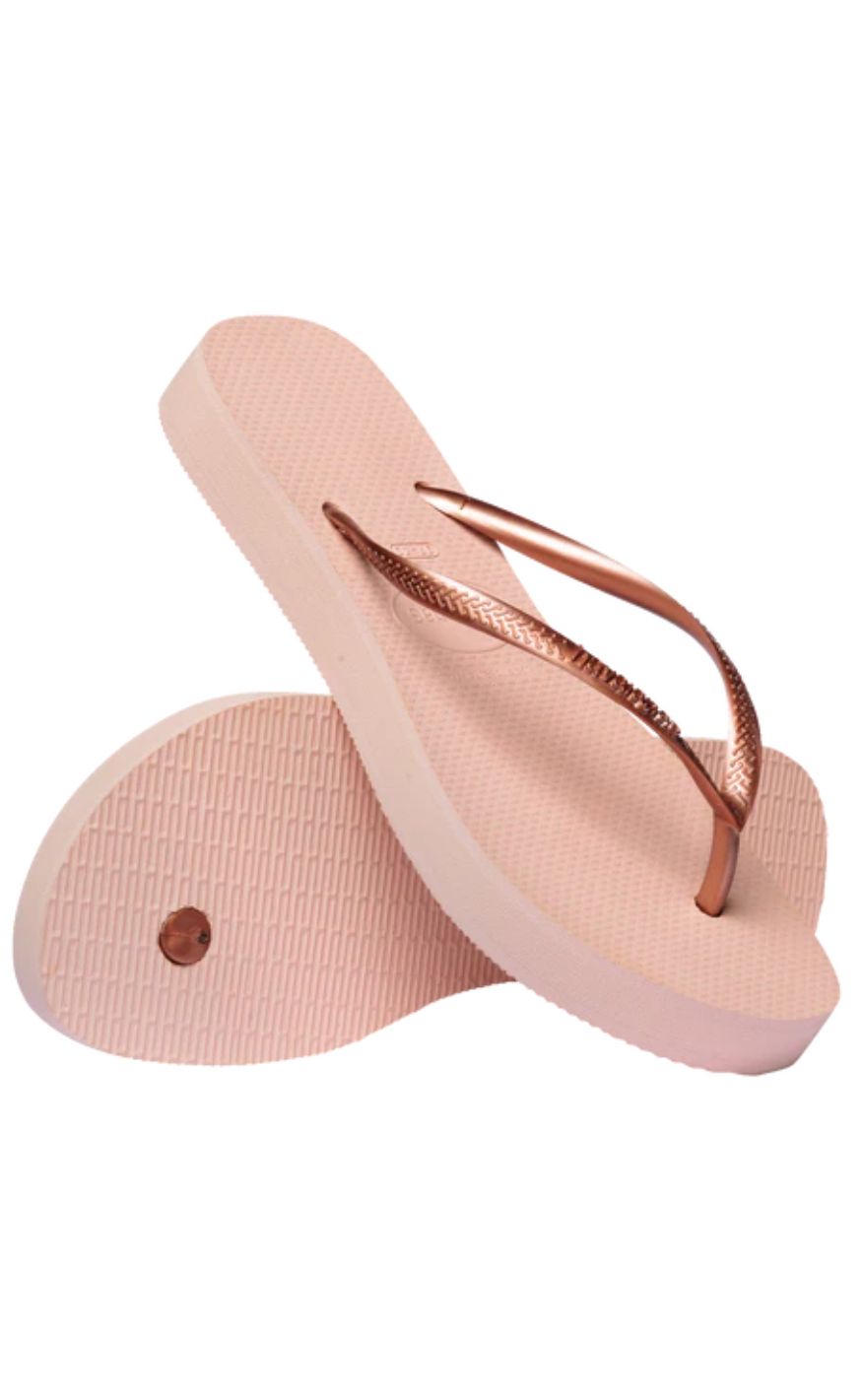 Havaianas Klipklappere - Slim Flatform - Ballet Rose