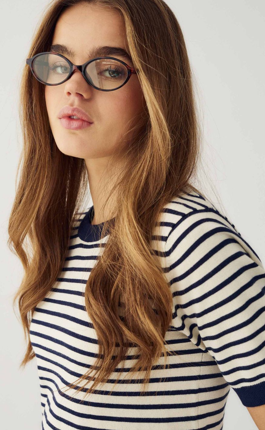 Noella Genser - N-Muna - Dannia Blue Stripe