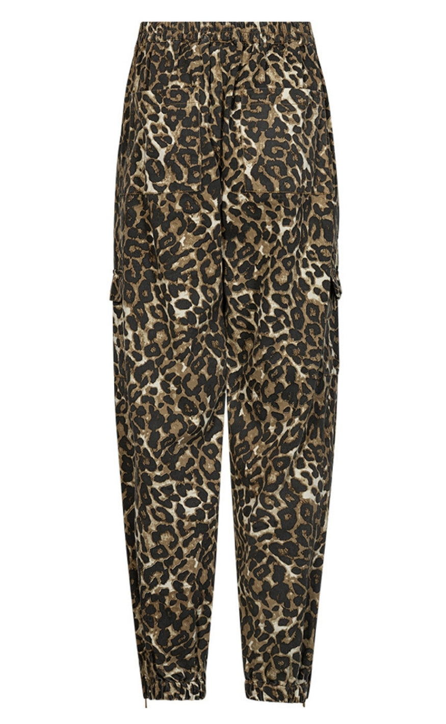 Depeche Bukser - Moni - Leopard Printed