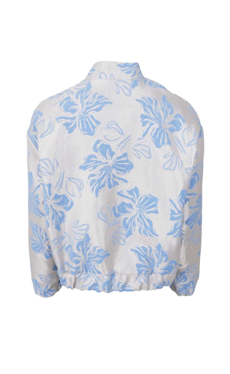 Black Colour Jakke - Jackline Bomber - Lt. Blue
