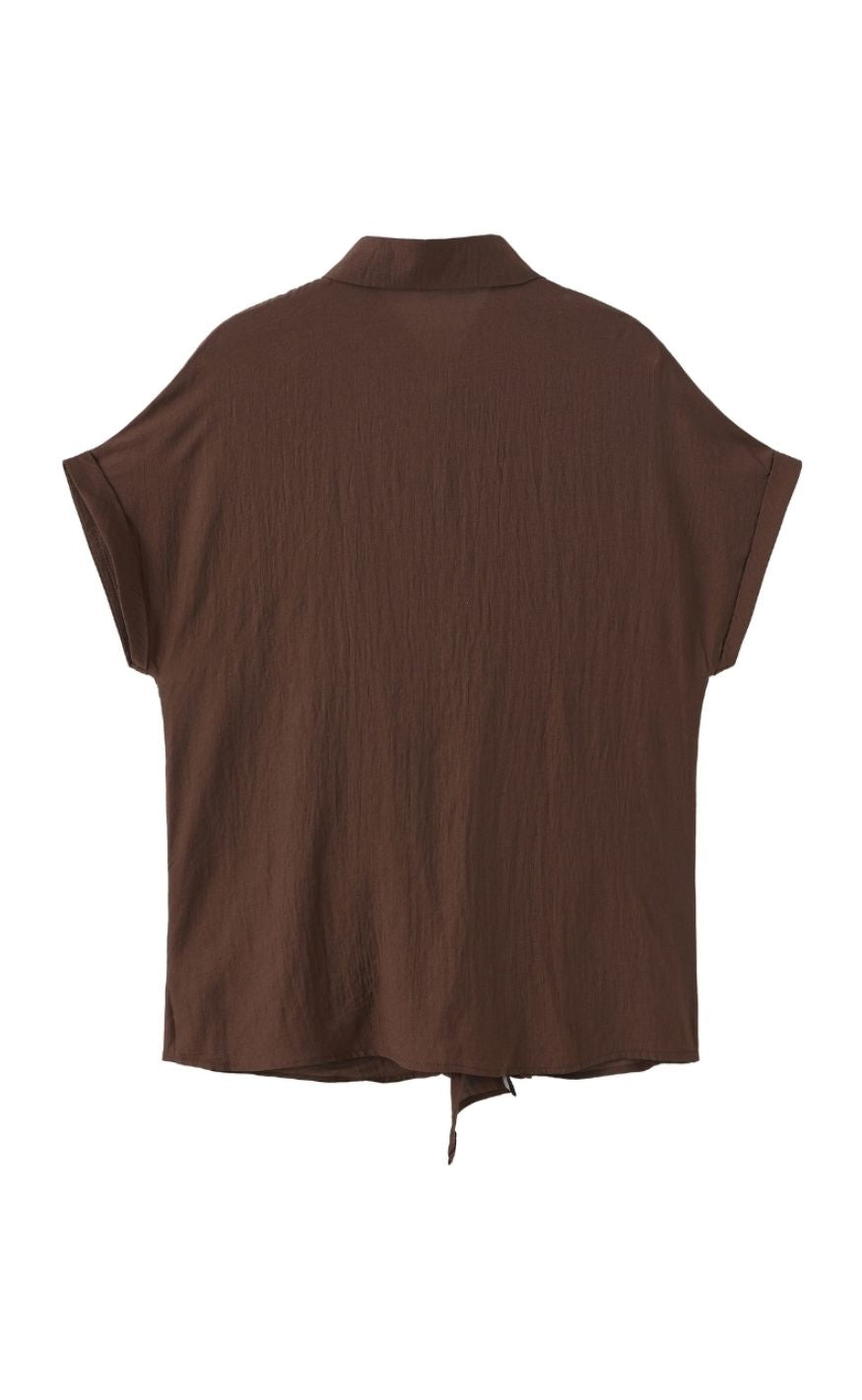 Luxzuz Skjorte - Adelgunde - Dark Brown