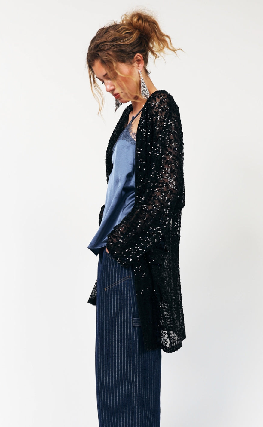 Lollys Laundry Kimono - Kimmi - Black