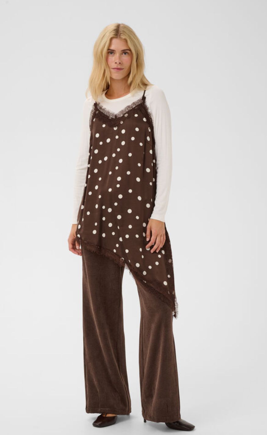 Culture Topp - Dotty Berna - Brown/Whitecap Dot