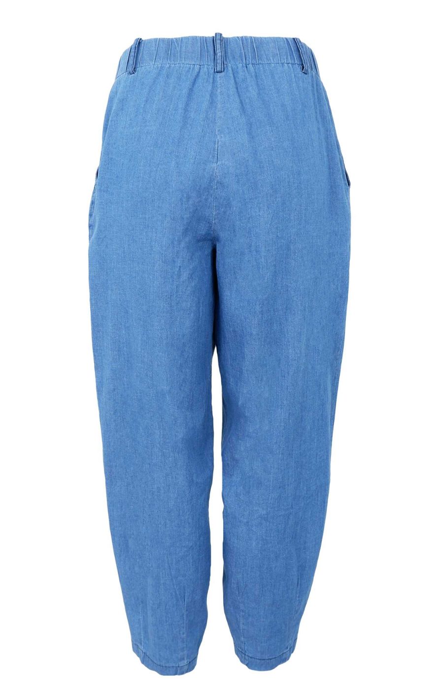 Black Colour Bukser - Hermione Baggy - Denim