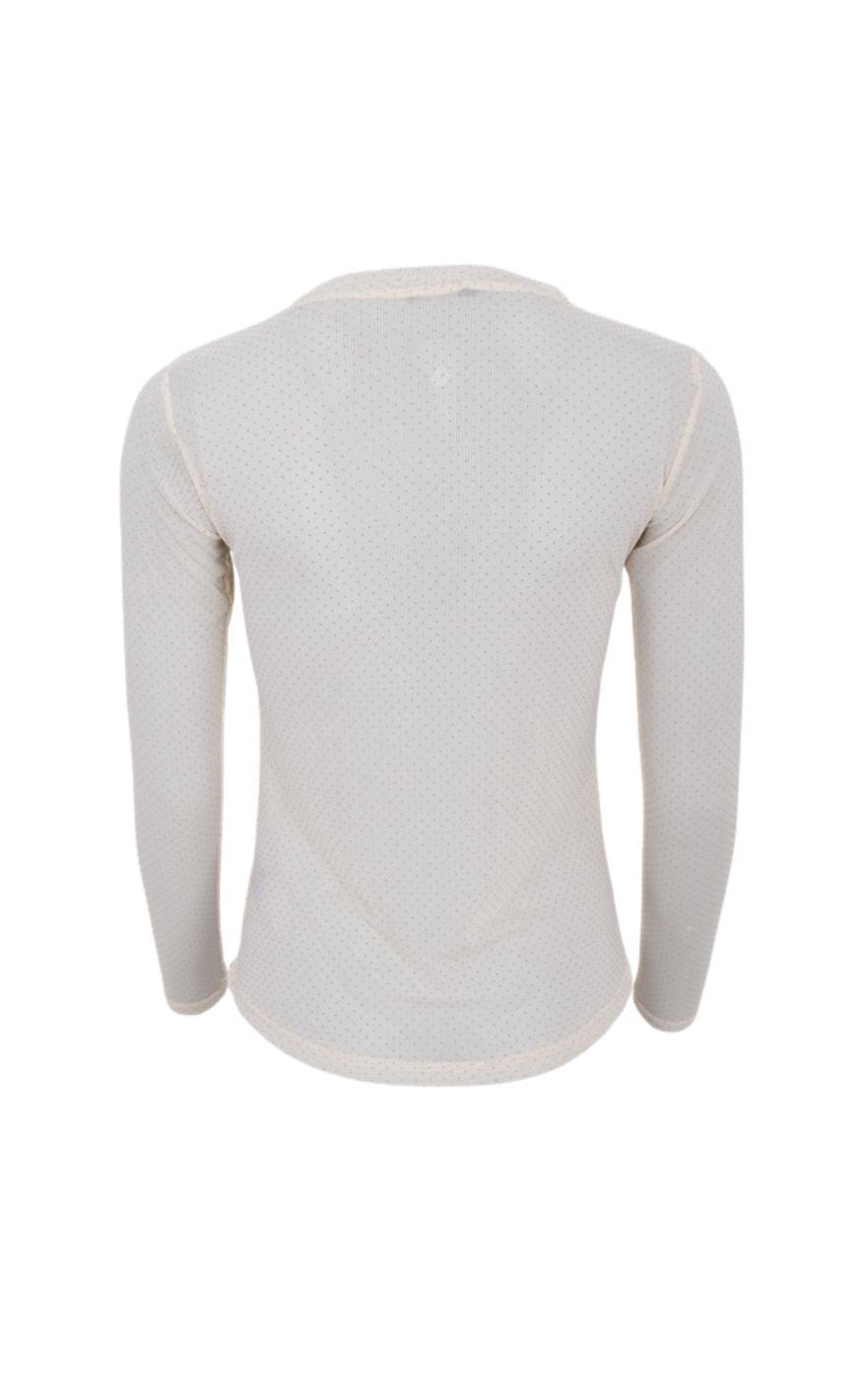 Black Colour Bluse - Jessie - Creme