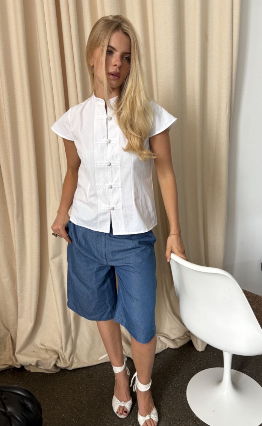 Continue Bluse - Mollie - 02 White