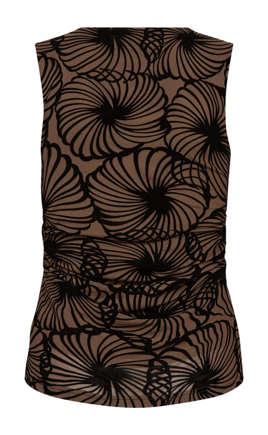 A-View Topp - Claudine - Brown