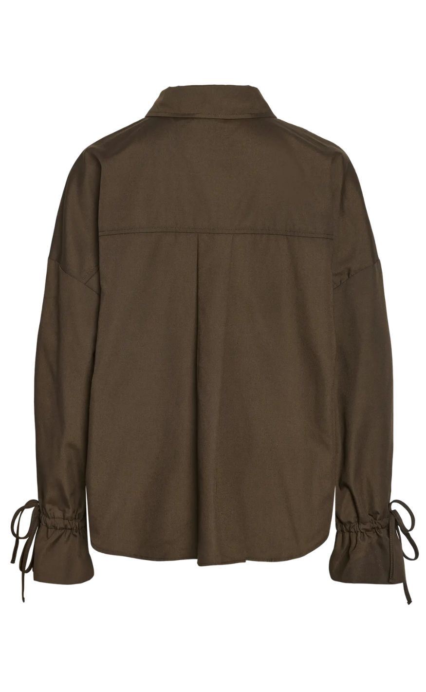 Noisy May Skjorte - Fjola - Chocolate Brown