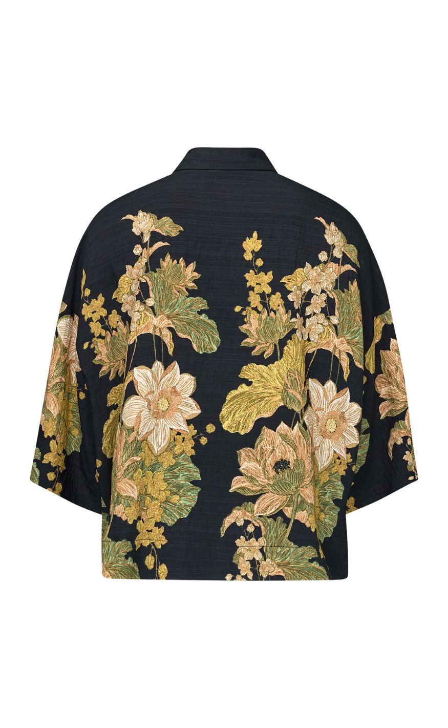 Love & Divine Bluse - Love1553 - Black Paisley
