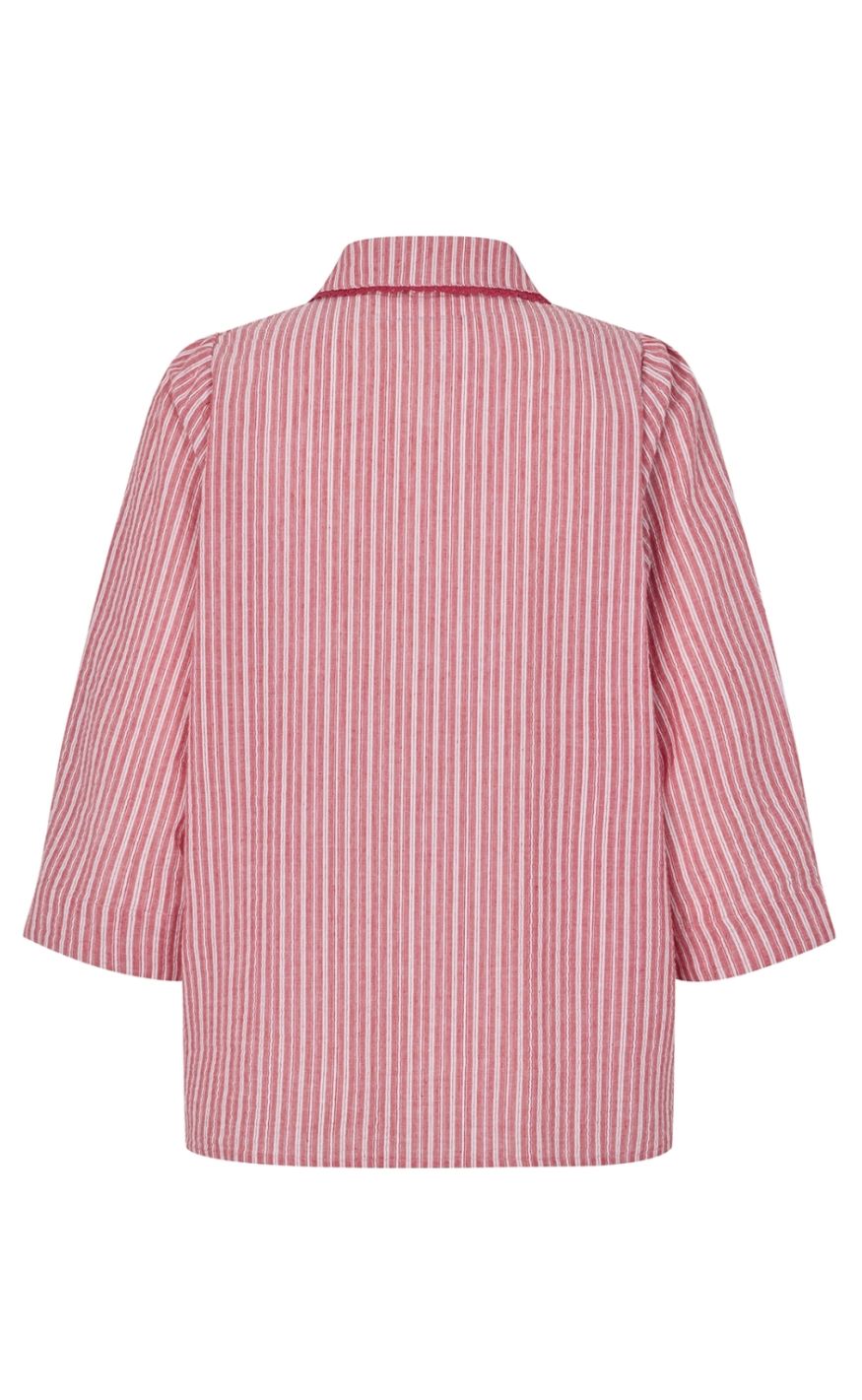 Lollys Laundry Skjorte - BonoLL SS - Red
