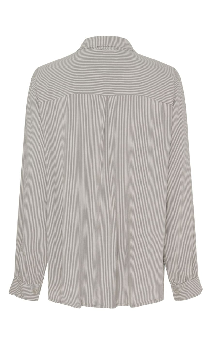 Marta Du Chateau Skjorte - Mollie - Fango Stripe