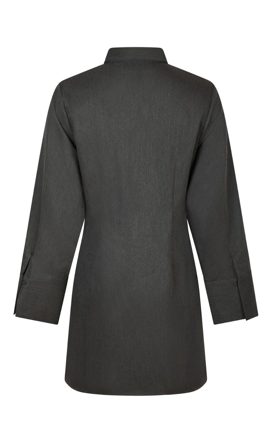 Neo Noir Kjole - Cajsa Solid - Dark Grey
