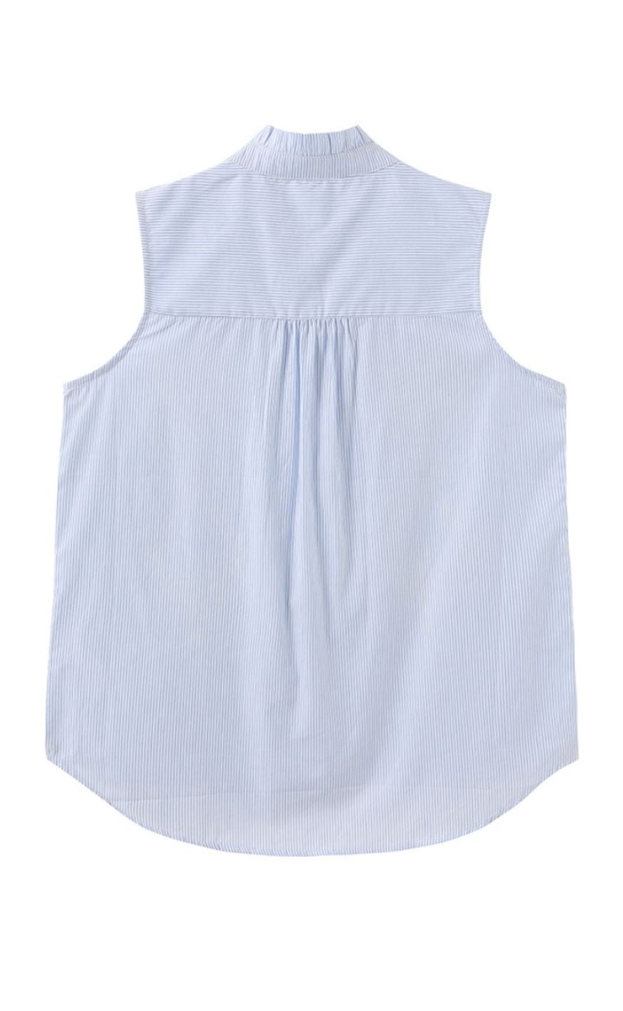 Luxzuz Topp - Aleksandrine - Bright Blue