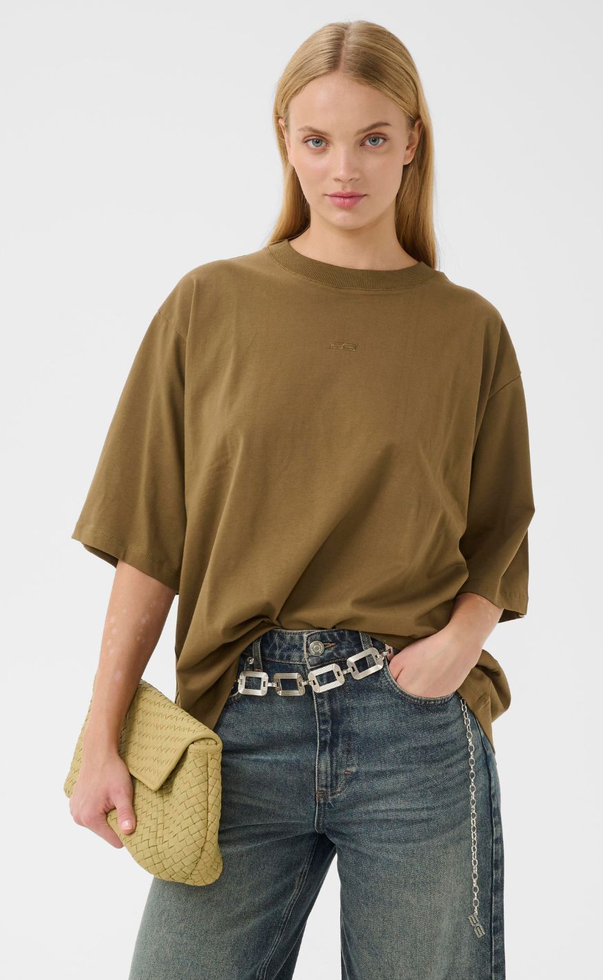Gestuz T-shirt - Timune - Military Olive