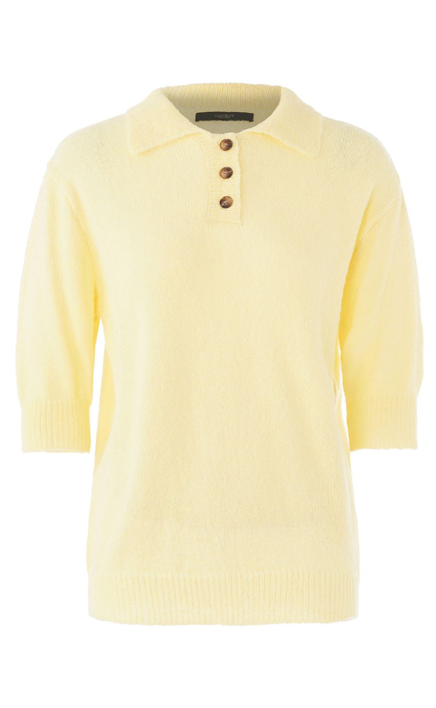 Luxzuz Genser - Benedicta - 129 Pastel Yellow