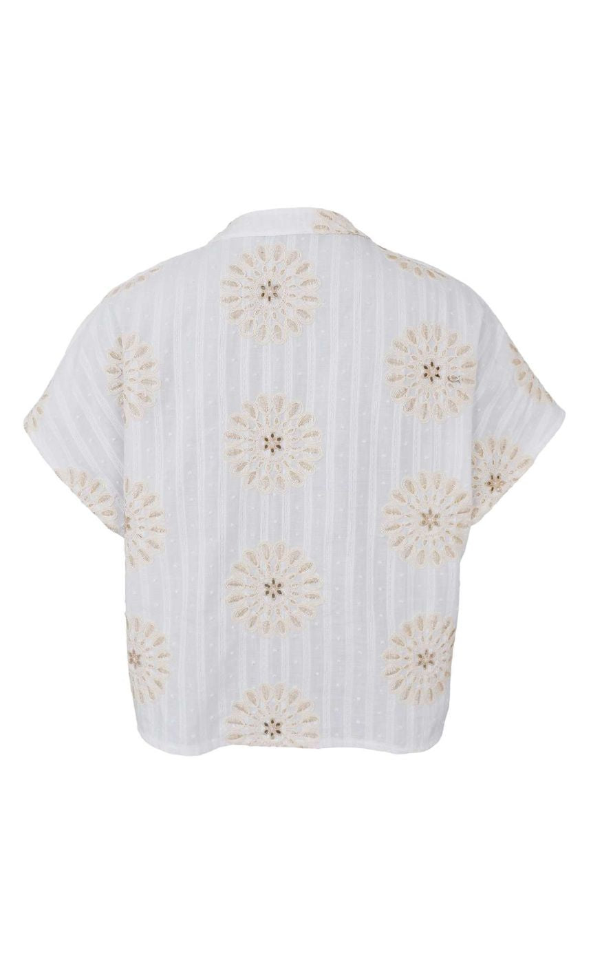 Black Colour Skjorte - Blanca - Creme