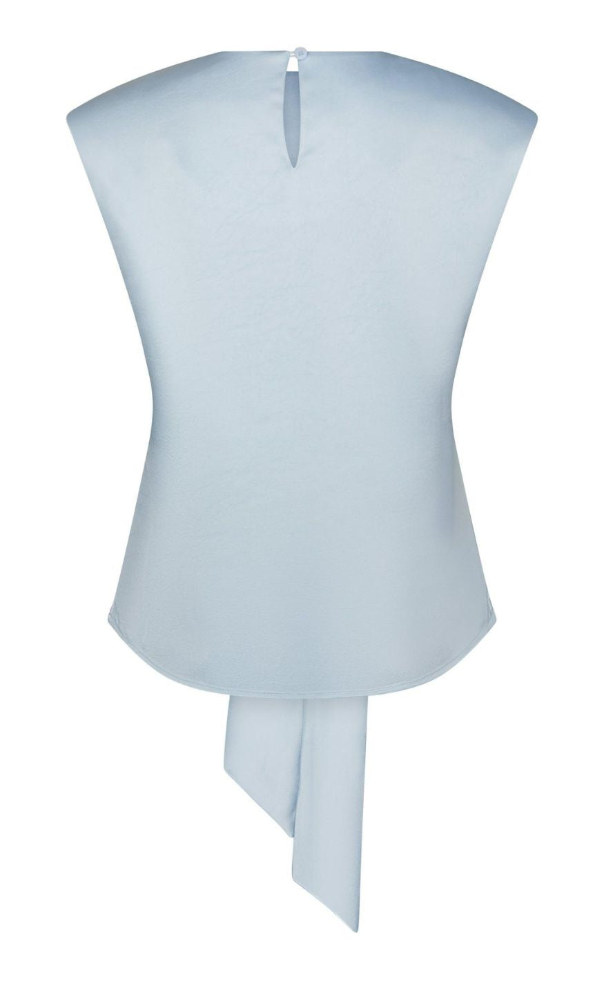 Neo Noir Topp - Katarim Heavy Sateen - Light Blue