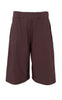 Black Colour Shorts - Davina Panel - Coffee
